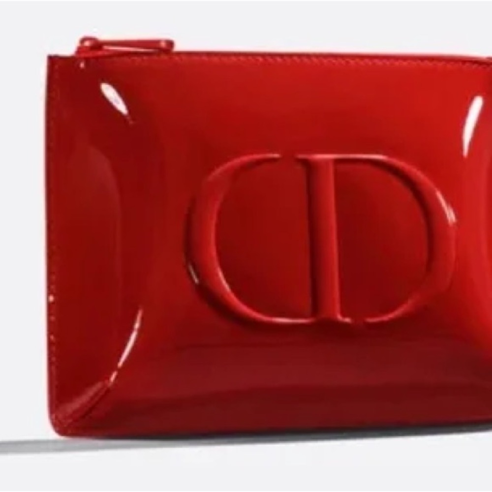 Dior Patent Leather Red VIP Multi-Use